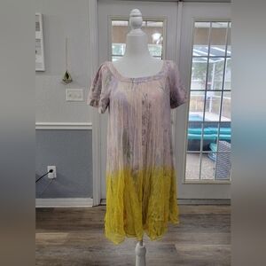 Anthropologie HD In Paris Chic Gradient Midi Dress